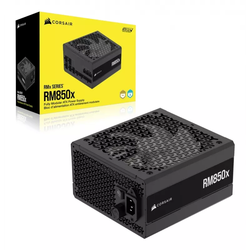CORSAIR virtalähde – 850W RM850x 24-pin ATX musta