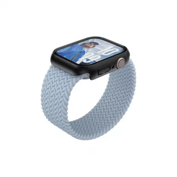 Näytönsuojakalvo PanzerGlass Snappie Full Body ohut musta Apple Watch Series 10 46mm