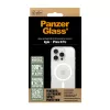 PanzerGlass HardCase läpinäkyvä suojakotelo valkoisella MagSafe-tuella iPhone 16 Pro