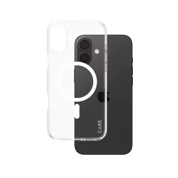 PanzerGlass CARE™ by ® Urban Combat suojakotelo läpinäkyvä valkoisella MagSafe-tuella iPhone 16 Plus