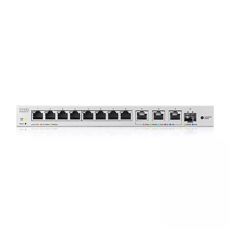 Zyxel XGS1250-12 hallittava L2 10G Ethernet (100/1000/10000) harmaa