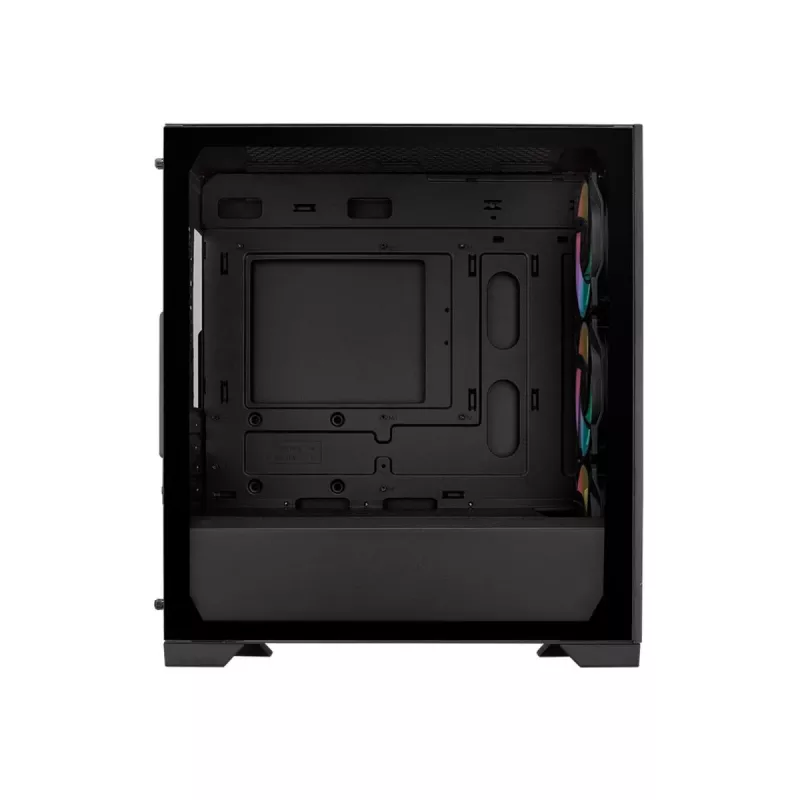 Cooler Master Elite 301 ARGB Mini Tower -kotelo, musta, ikkunalla, 3x 120 mm ARGB-tuuletinta