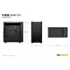 PC-kotelo be quiet! PURE BASE 501 Black Midi Tower