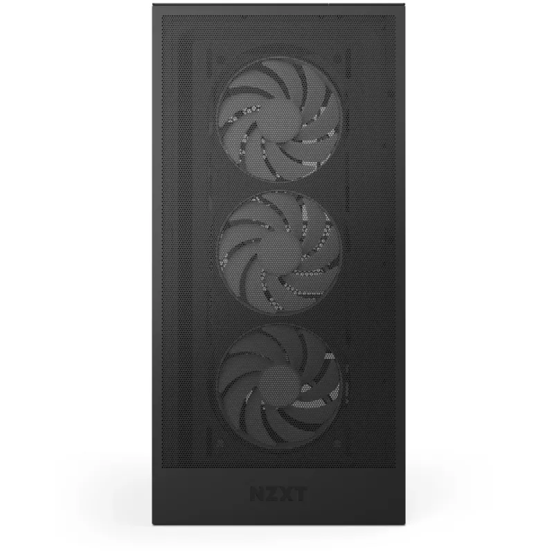 NZXT H5 Flow (2024) Mid Tower ATX -kotelo, musta