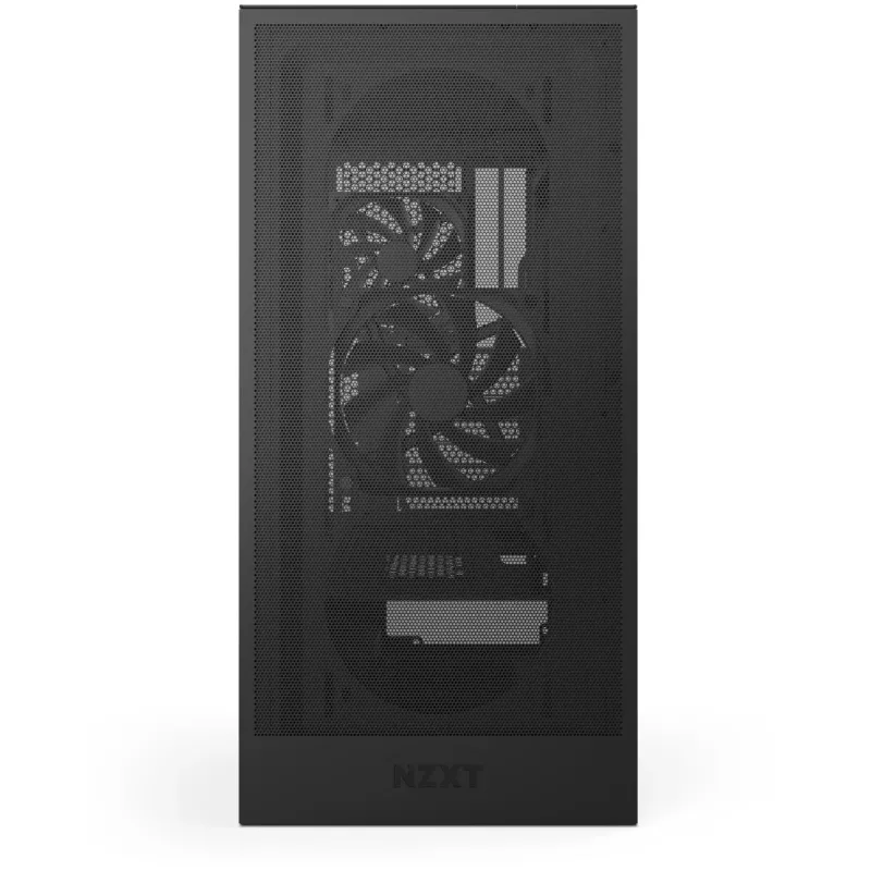 NZXT H5 Flow (2024) Mid Tower ATX -kotelo, musta