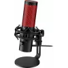 HyperX QuadCast 2 - USB-mikrofoni (musta), podcast-mikrofoni, -7,5 dB, 20–20 000 Hz, 0,05 %, 32 Ω, 24 bit
