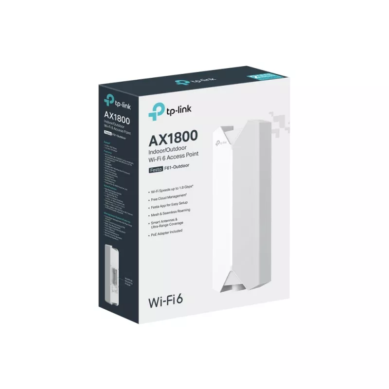 TP-Link Festa F61-Outdoor 1800 Mbit/s valkoinen Power over Ethernet (PoE)