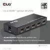 CLUB3D 1–4 HDMI™ -jakaja 4K120Hz