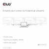 CLUB3D 1–4 HDMI™ -jakaja 4K120Hz