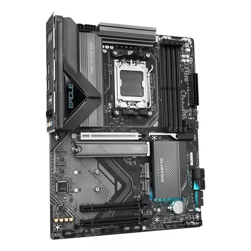 Emolevy GIGABYTE X870 EAGLE WIFI7 ATX, AMD X870 -piirisarja, kanta AM5, DDR5, 4x DIMM, Wi‑Fi 7, 2,5Gb LAN