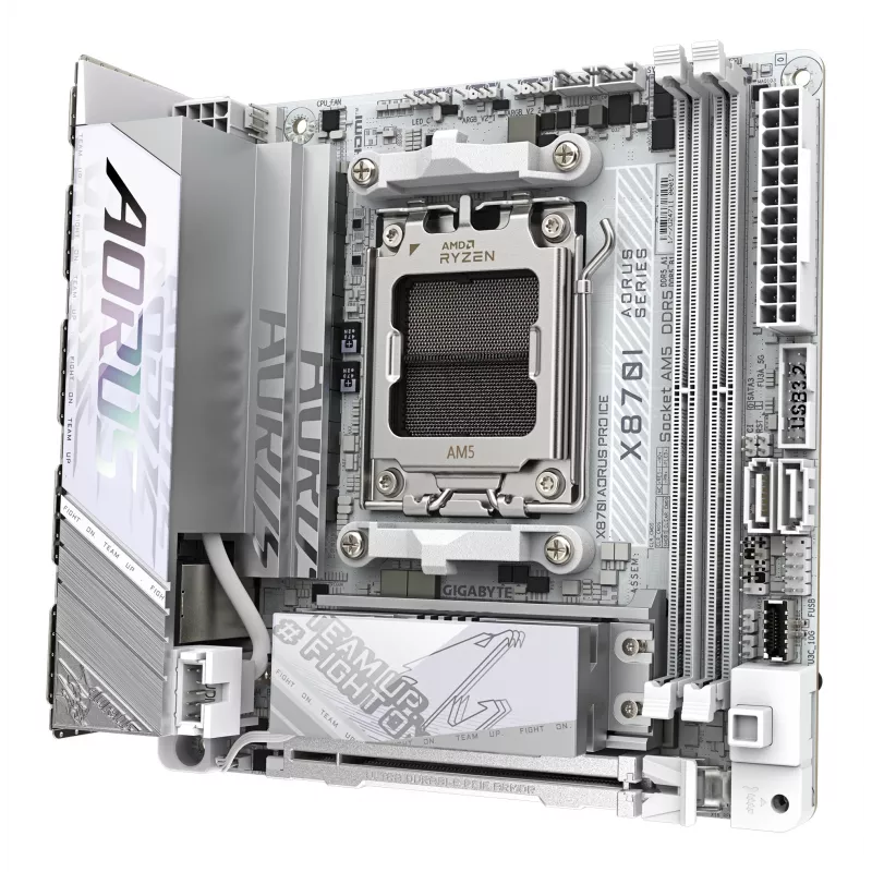 Emolevy GIGABYTE X870I AORUS PRO ICE, AMD AM5, Mini-ITX