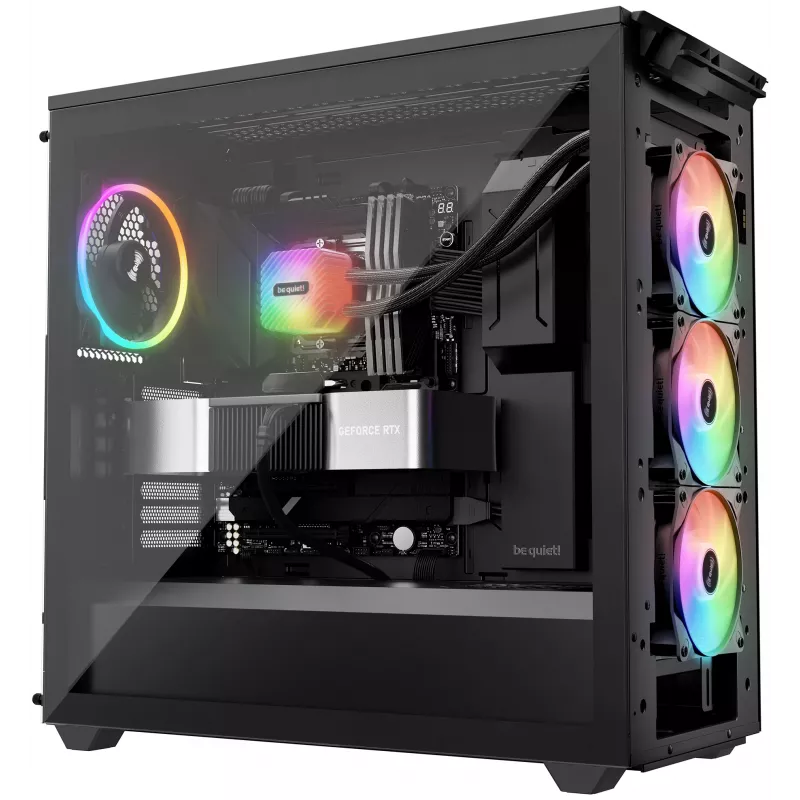 be quiet LIGHT LOOP 360mm Black prosessori All-in-One-vesijäähdytys 12 cm 1 kpl