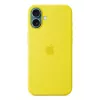 Silikonikotelo Apple iPhone 16 Plus MagSafe keltainen