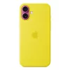 Silikonikotelo Apple iPhone 16 Plus MagSafe keltainen