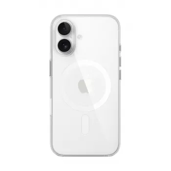 Apple Clear Case MagSafe-toiminnolla iPhone 16 läpinäkyvä