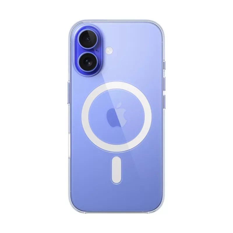 Apple Clear Case MagSafe-toiminnolla iPhone 16 läpinäkyvä