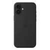 APPLE iPhone 16 Plus - silikonikotelo MagSafe-toiminnolla - musta