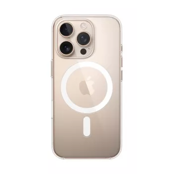 Apple Clear Case MagSafe-toiminnolla iPhone 16 Pro läpinäkyvä