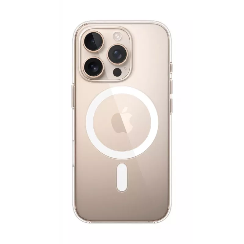 Apple Clear Case MagSafe-toiminnolla iPhone 16 Pro läpinäkyvä