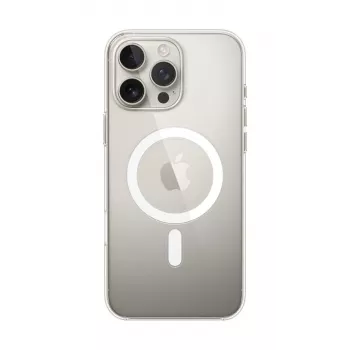 Apple Clear Case MagSafe-toiminnolla iPhone 16 Pro Max läpinäkyvä
