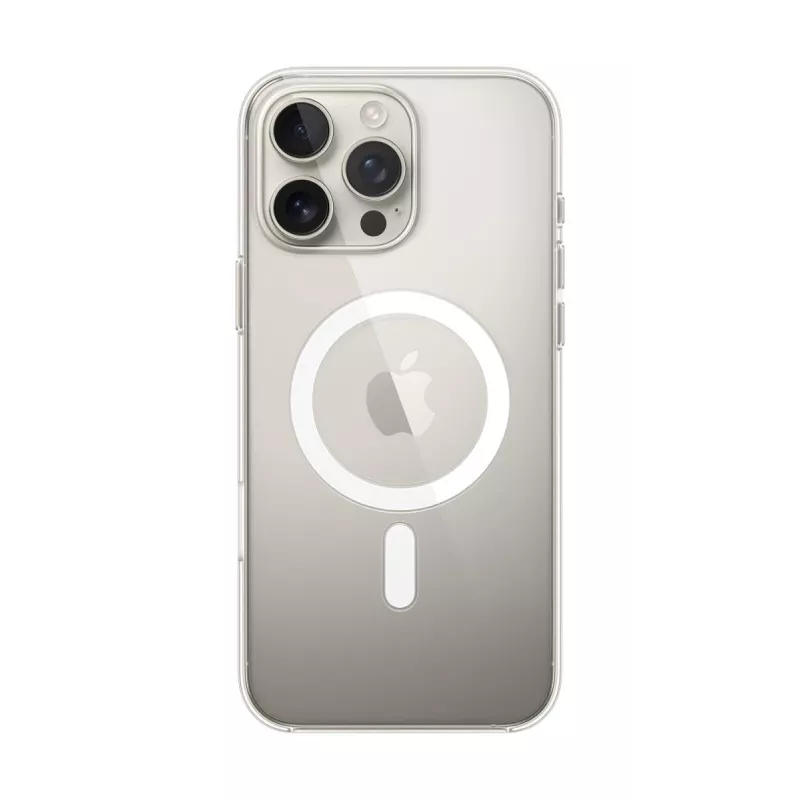 Apple Clear Case MagSafe-toiminnolla iPhone 16 Pro Max läpinäkyvä