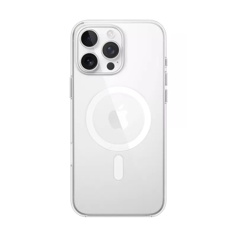 Apple Clear Case MagSafe-toiminnolla iPhone 16 Pro Max läpinäkyvä