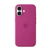 Apple silikonikotelo MagSafe-toiminnolla iPhone 16 fuksia