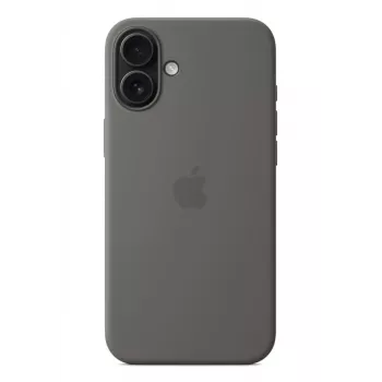 Apple silikonikotelo MagSafe-toiminnolla iPhone 16 Plus Stone harmaa