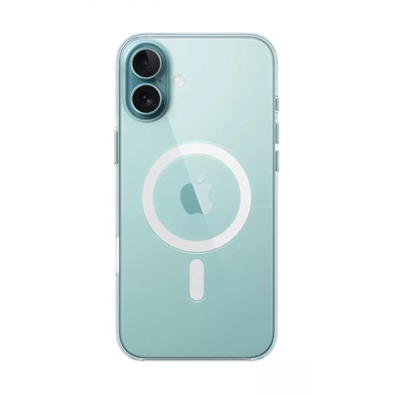 Apple Clear Case MagSafe-yhteensopiva iPhone 16 Plus läpinäkyvä