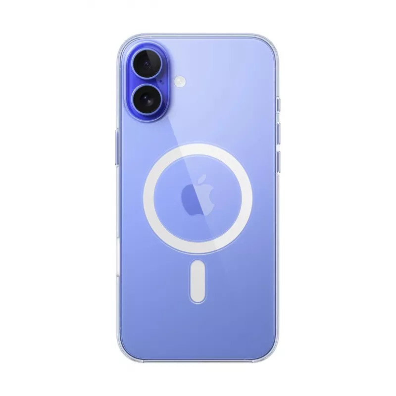 Apple Clear Case MagSafe-yhteensopiva iPhone 16 Plus läpinäkyvä