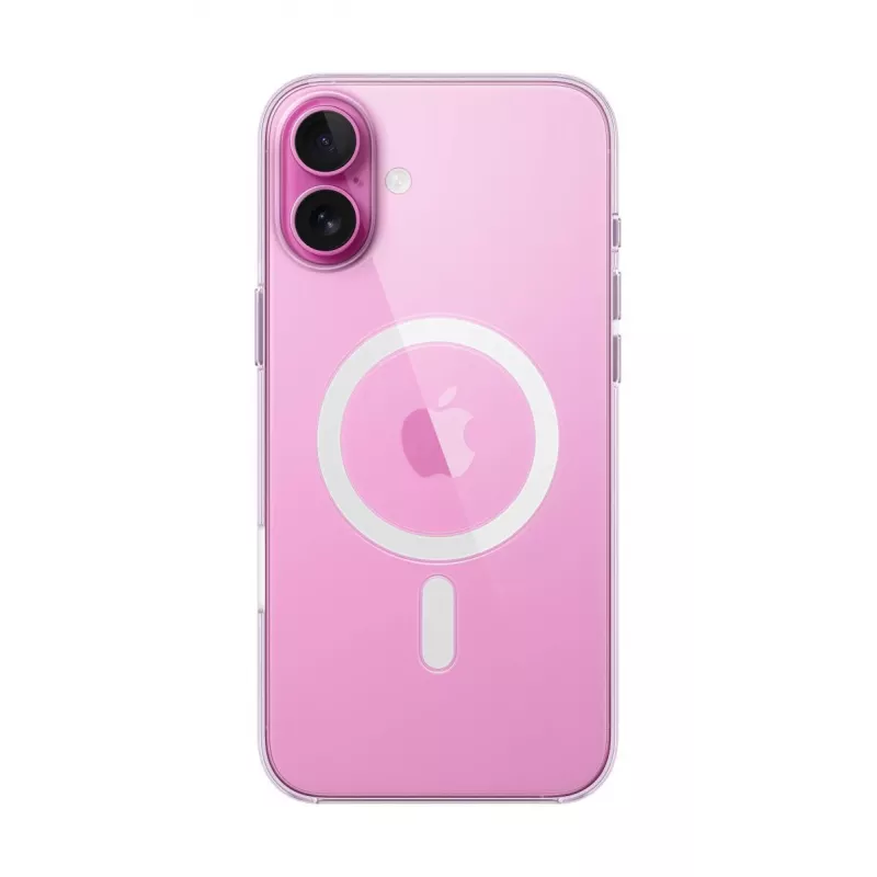 Apple Clear Case MagSafe-yhteensopiva iPhone 16 Plus läpinäkyvä