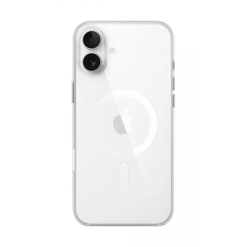 Apple Clear Case MagSafe-yhteensopiva iPhone 16 Plus läpinäkyvä