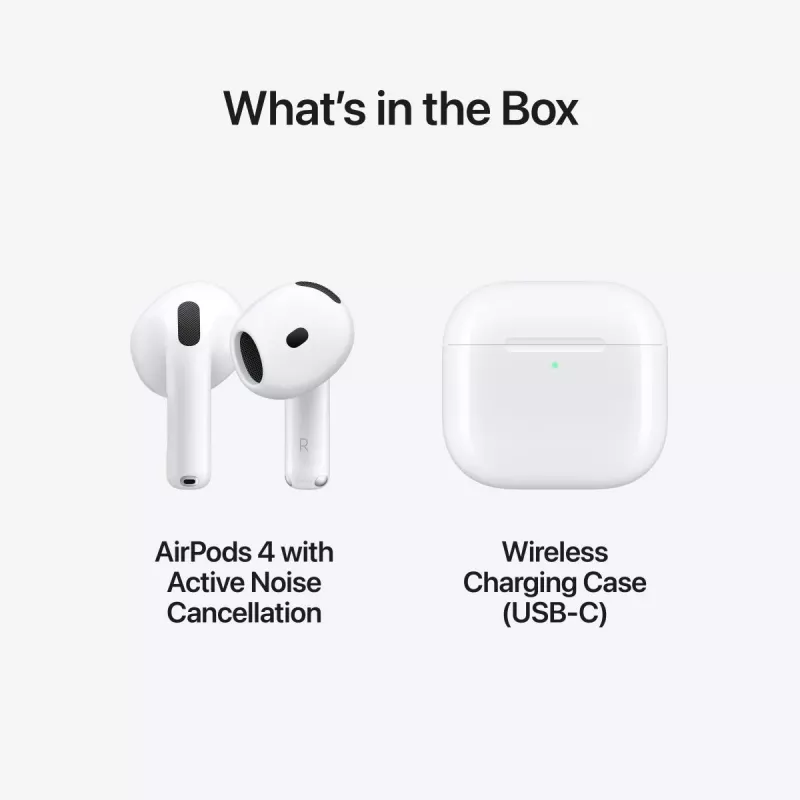 Kuulokkeet Apple AirPods 4. sukupolvi Active Noise Cancellation