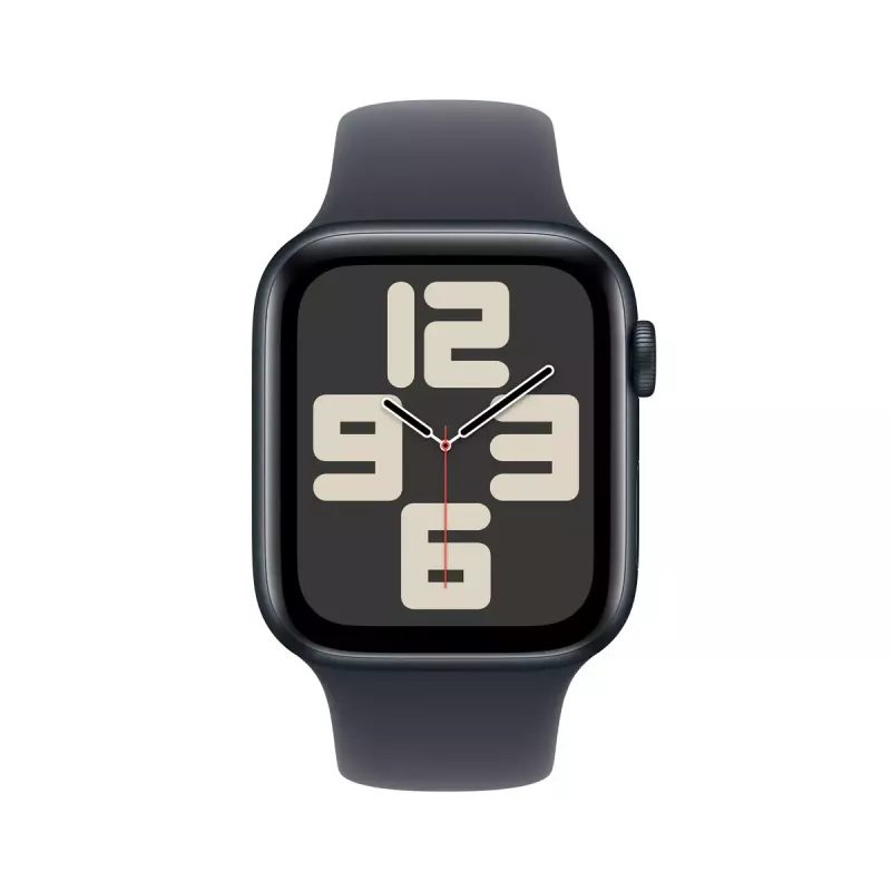 Älykello Apple Watch SE GPS 44 mm Midnight-alumiinikotelo musta