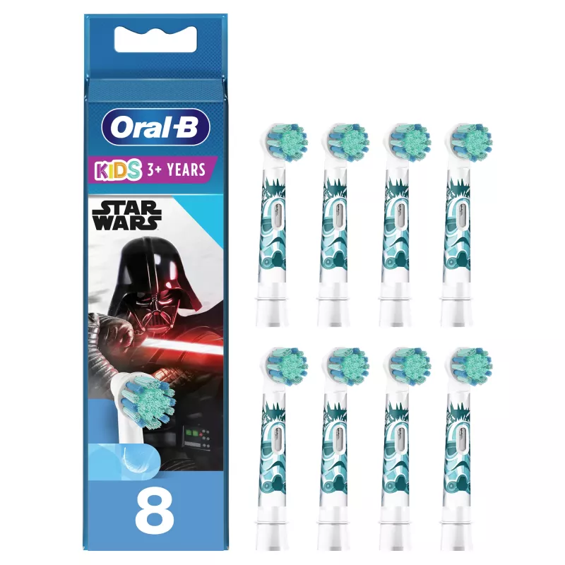 Oral-B Kids 81748450 hammasharjan pää 8 kpl monivärinen