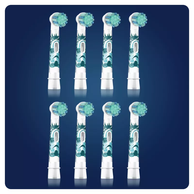 Oral-B Kids 81748450 hammasharjan pää 8 kpl monivärinen