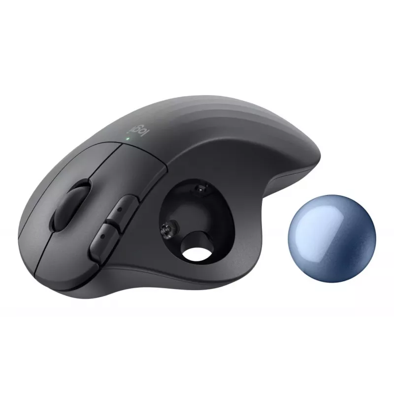 LOGITECH Ergo M575s langaton trackball - grafiitti + sininen pallo