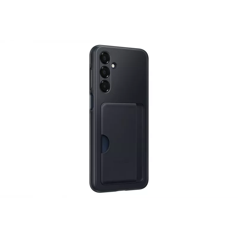Samsung EF-OA166TBEGWW korttitaskullinen kuori Galaxy A16 / A16 5G:lle, TPU, musta