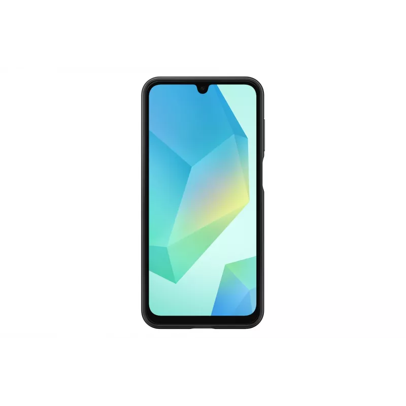 Samsung EF-OA166TBEGWW korttitaskullinen kuori Galaxy A16 / A16 5G:lle, TPU, musta