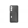 Samsung EF-OA166TBEGWW korttitaskullinen kuori Galaxy A16 / A16 5G:lle, TPU, musta