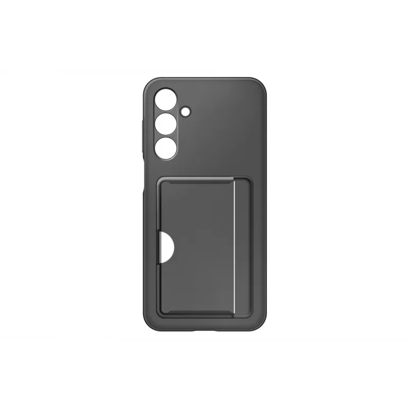 Samsung EF-OA166TBEGWW korttitaskullinen kuori Galaxy A16 / A16 5G:lle, TPU, musta