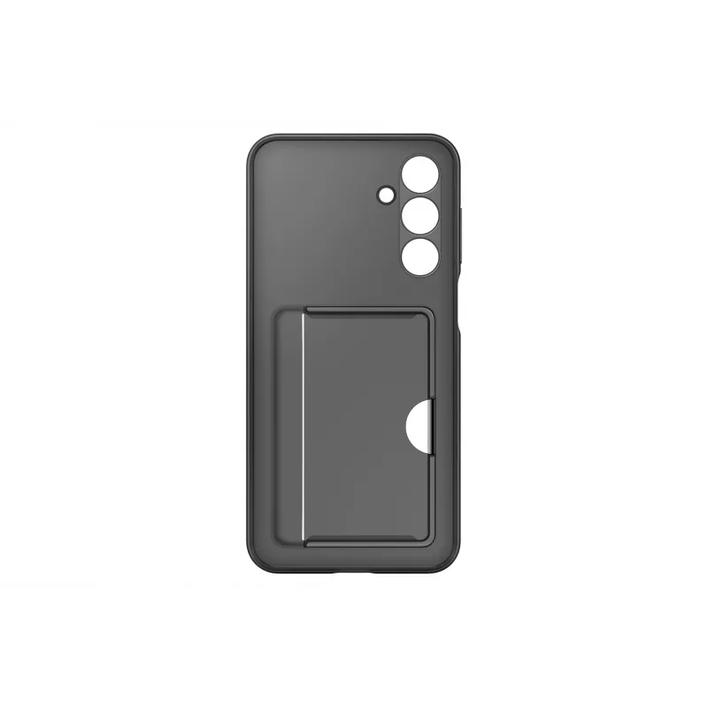 Samsung EF-OA166TBEGWW korttitaskullinen kuori Galaxy A16 / A16 5G:lle, TPU, musta