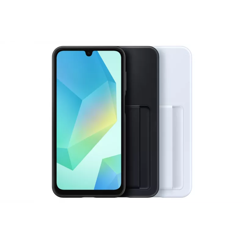 Samsung EF-OA166TBEGWW korttitaskullinen kuori Galaxy A16 / A16 5G:lle, TPU, musta