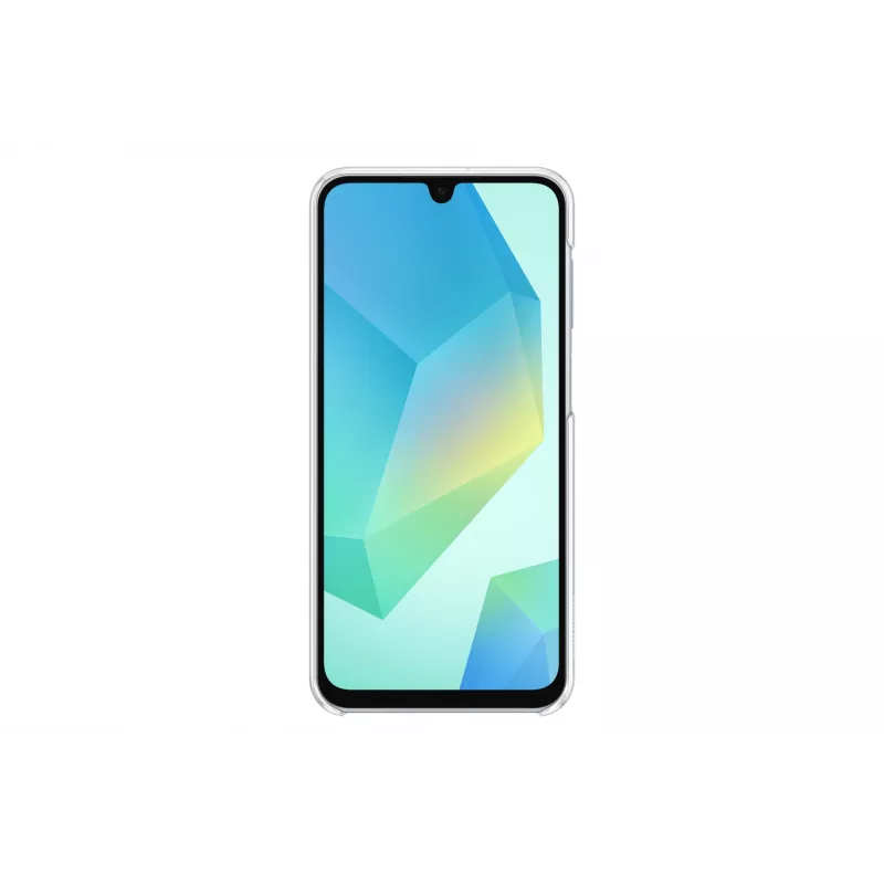 Samsung EF-QA166CTEGWW Clear Case -suojakuori Galaxy A16 / A16 5G:lle, läpinäkyvä