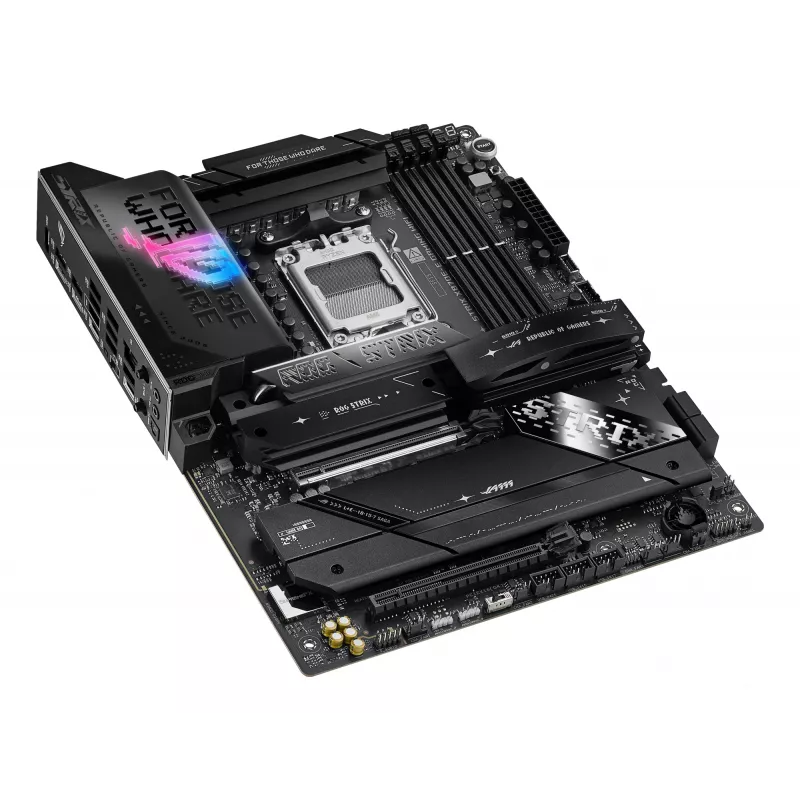 Emolevy ASUS ROG STRIX X870E-E GAMING WIFI ATX, AMD X870E, Socket AM5, DDR5, 4 DIMM, Wi-Fi 7, Bluetooth 5.4, 5Gb LAN