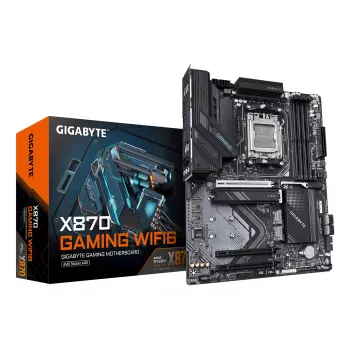 Emolevy GIGABYTE X870 GAMING WIFI6 ATX, AMD X870, Socket AM5, DDR5, 4x DIMM, jopa 256 GB, Wi-Fi 6, 2.5Gb LAN