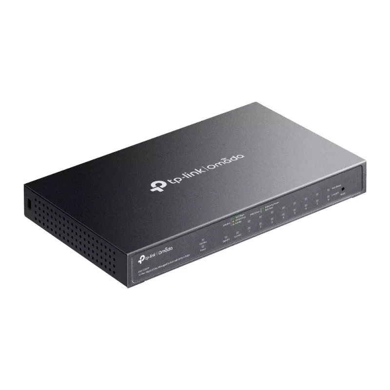 Hallittava kytkin TP-Link Omada ES210GMP 10 porttia Gigabit Ethernet PoE