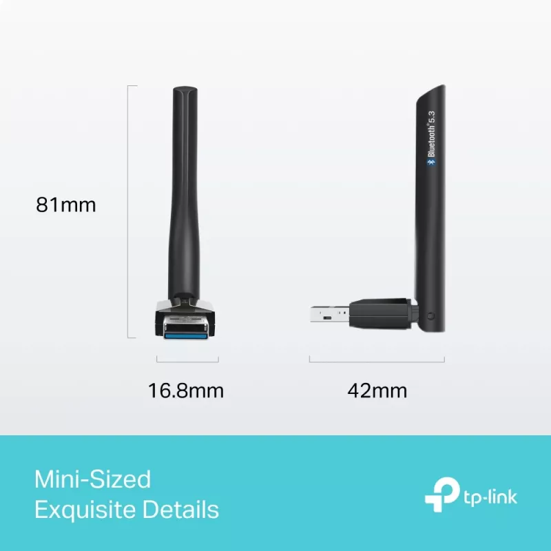 TP-Link UB500 Plus liitäntäkortit/sovittimet Bluetooth