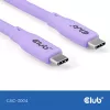 USB-C-kaapeli CLUB3D CAC-3004 2m violetti
