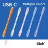 USB-C-kaapeli CLUB3D CAC-3004 2m violetti